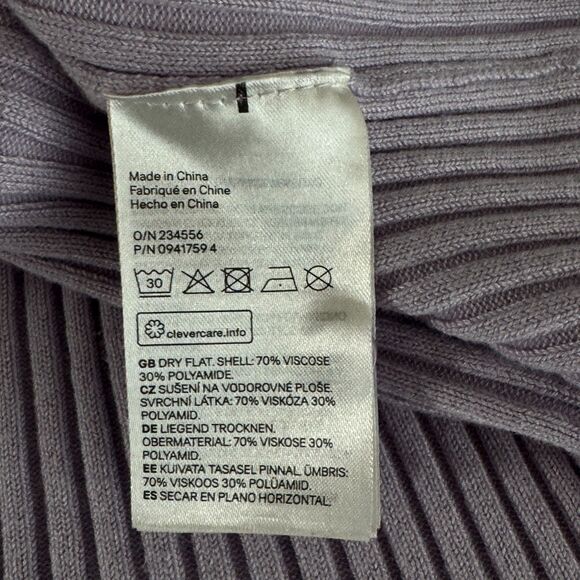 H&M Rib Knit Button Up Cardigan Women's Plus Size XXL - Picture 4 of 6